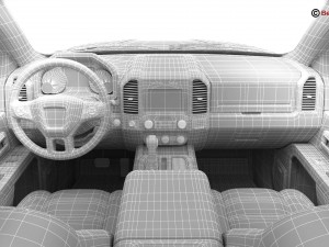 generic pickup Modelo 3D