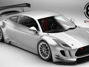 generic sports car gt3 3D Models