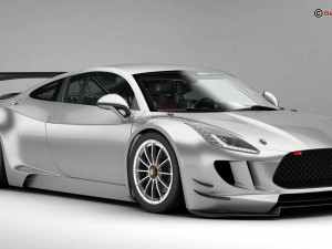 generic sports car gt3 Modelo 3D