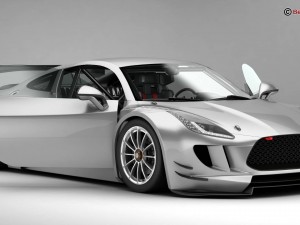 generic sports car gt3 Modelo 3D