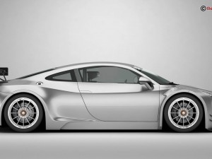generic sports car gt3 Modelo 3D