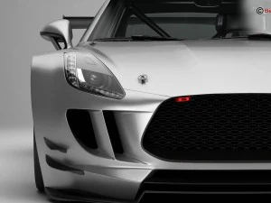 generic sports car gt3 3D Model