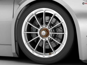 generic sports car gt3 3D Model