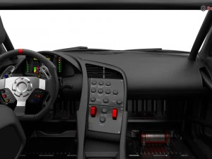 generic sports car gt3 3D Model
