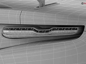 generic sports car gt3 3D Model