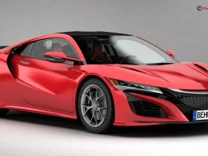 acura nsx 2017 3D Model