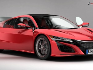 acura nsx 2017 Model 3D