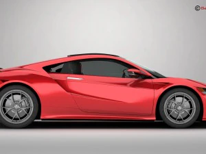 acura nsx 2017 3D Model
