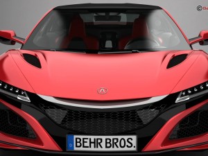 acura nsx 2017 Model 3D