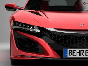 acura nsx 2017 3D Model