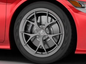 acura nsx 2017 Model 3D