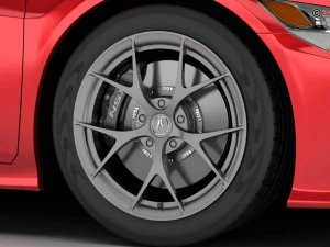 acura nsx 2017 3D Model