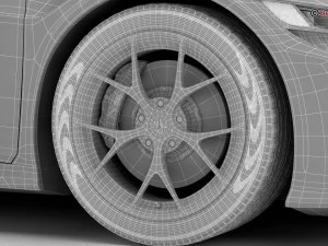 acura nsx 2017 3D Model