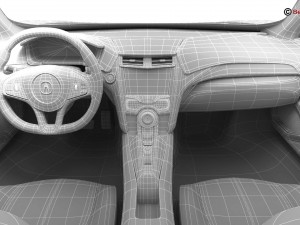 acura nsx 2017 Model 3D