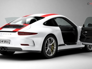 porsche 911 r 2017 3D-Modell