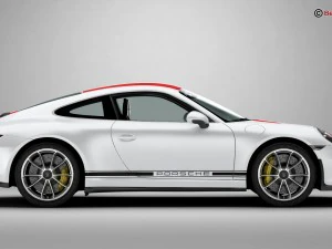 porsche 911 r 2017 3D Model