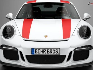 porsche 911 r 2017 3D Model