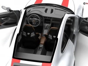 porsche 911 r 2017 3D Model