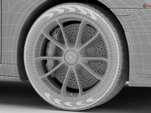 porsche 911 r 2017 3D Model