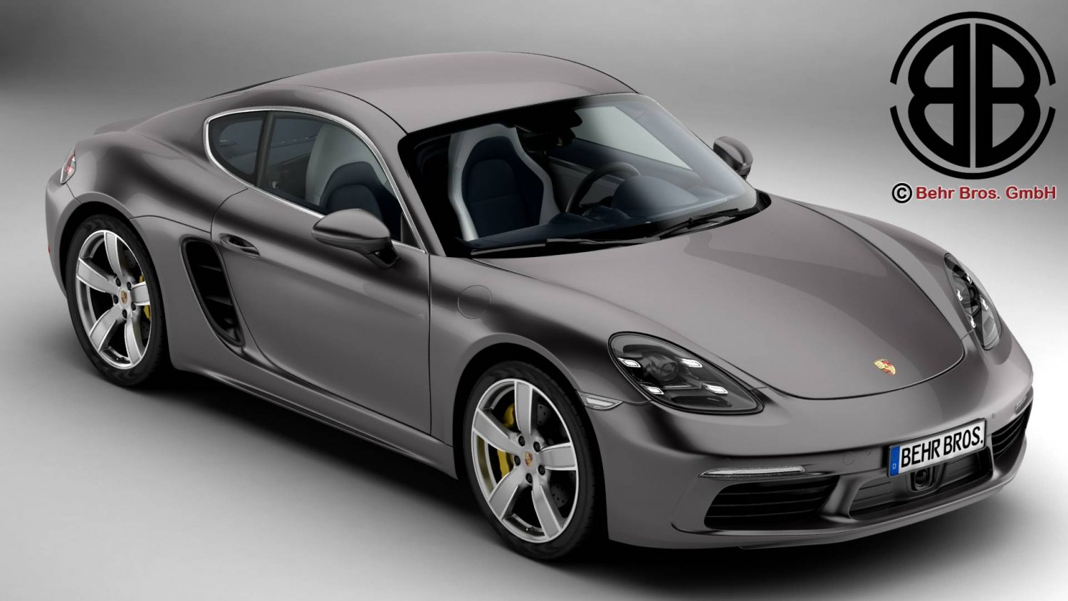 Porsche 718 Cayman 2017 3d Model In Sport Cars 3dexport