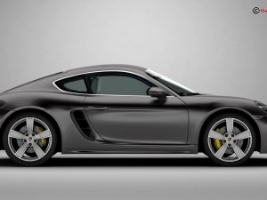 porsche 718 cayman 2017 3D Model