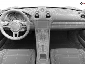 porsche 718 cayman 2017 3D Model