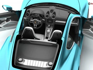 porsche 718 cayman s 2017 3D Model