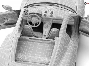 porsche 718 cayman s 2017 3D Model