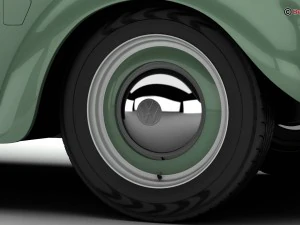 volkswagen beetle 1951 deluxe 3D Model