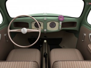 volkswagen beetle 1951 deluxe 3D Модель