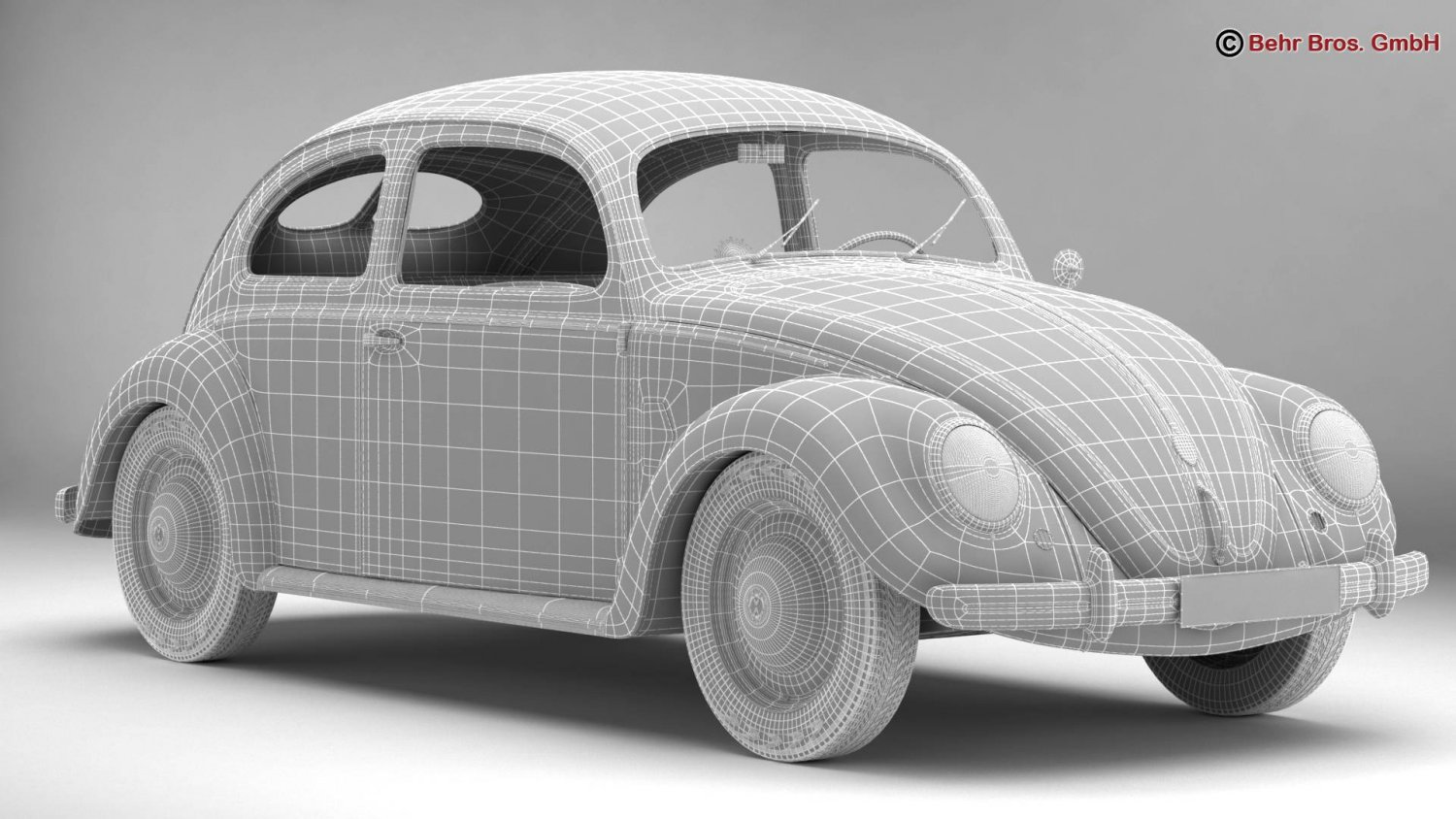 Фольксваген жук 1963 чертеж