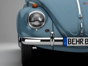 volkswagen beetle 1963 1200 deluxe Model 3D