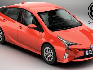 Toyota Prius 2016 3D Model