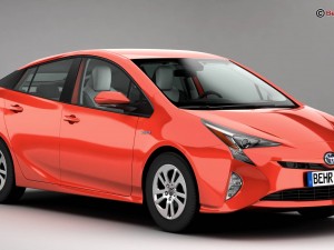 toyota prius 2016 3D Модель