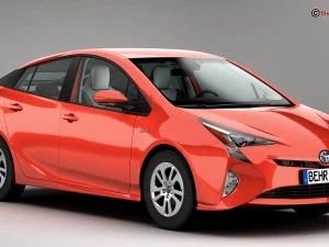 toyota prius 2016 3D Model