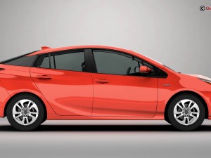 toyota prius 2016 3D Модель