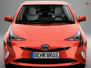 toyota prius 2016 3D Модель