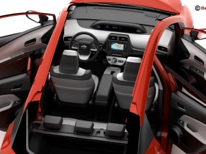 toyota prius 2016 3D Модель