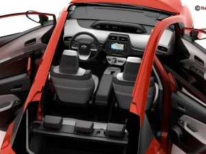 toyota prius 2016 3D Model