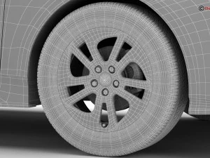 toyota prius 2016 3D Model