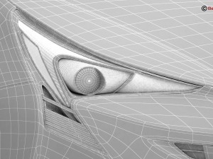 toyota prius 2016 3D Модель