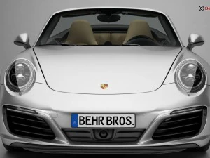 porsche 911 carrera cabriolet 2017 3D Model