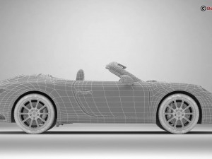 porsche 911 carrera cabriolet 2017 3Dモデル