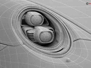 porsche 911 carrera cabriolet 2017 3D Model
