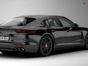 porsche panamera turbo 2017 3D मॉडल