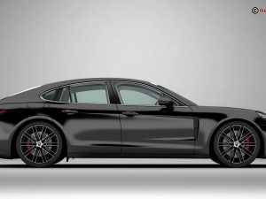 porsche panamera turbo 2017 3D मॉडल