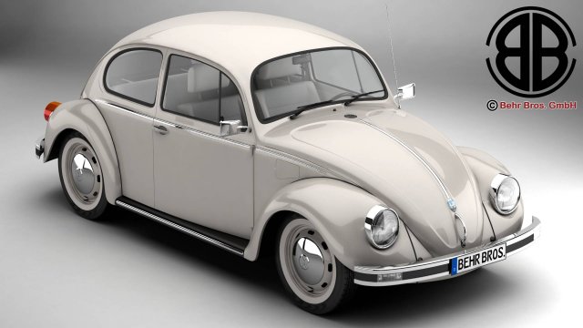 volkswagen beetle 2003 ultima edicion Modello 3D .c4d .max .obj .3ds .fbx .stl .blend 
