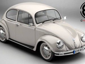 volkswagen beetle 2003 ultima edicion 3D 모델