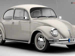 volkswagen beetle 2003 ultima edicion 3D Model