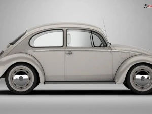 volkswagen beetle 2003 ultima edicion 3D Model